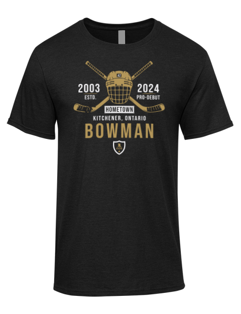 Heritage Braedon Bowman Premium Ring-Spun Cotton Unisex T-Shirt | Swagsta