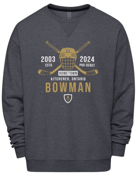 Heritage Braedon Bowman Premium Unisex Crewneck Sweatshirt | Swagsta