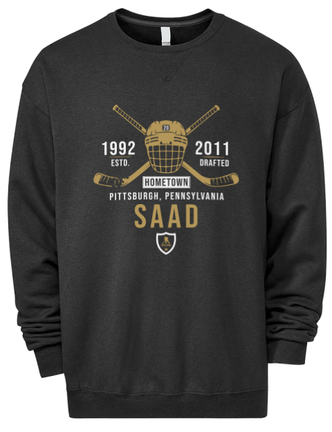 Heritage Brandon Saad Premium Unisex Crewneck Sweatshirt | Swagsta