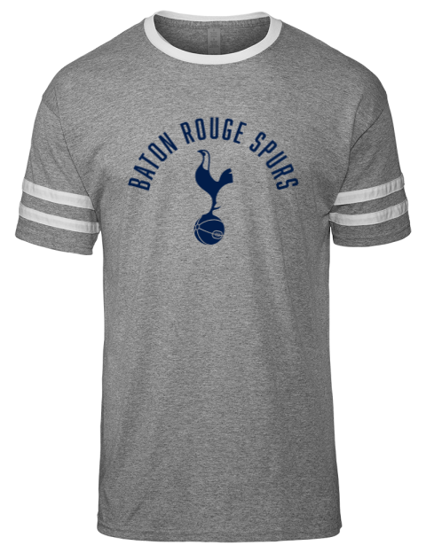 Classic Baton Rouge Spurs Men's Tri-Blend T-Shirt | Swagsta