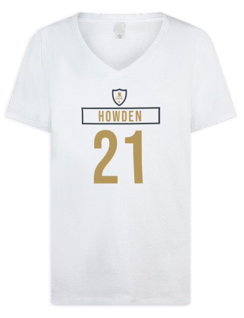 Home Jersey Brett Howden Premium Ladies V-Neck T-Shirt | Swagsta