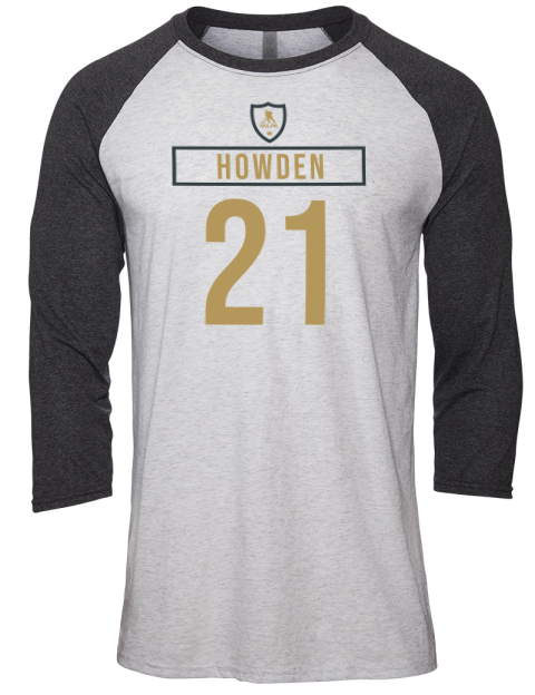 Home Jersey Brett Howden Unisex Premium Three-Quarter Raglan T-Shirt | Swagsta