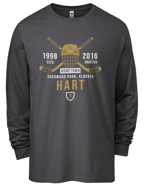 Heritage Carter Hart Men's Long-Sleeve T-Shirt | Swagsta