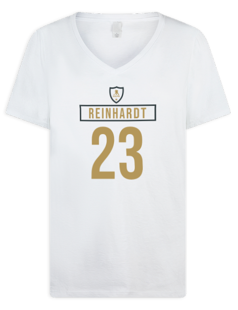 Home Jersey Cole Reinhardt Premium Ladies V-Neck T-Shirt | Swagsta
