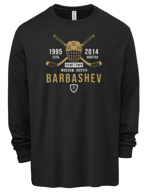 Heritage Ivan Barbashev Men's Premium Blend Long Sleeve-T-Shirt | Swagsta