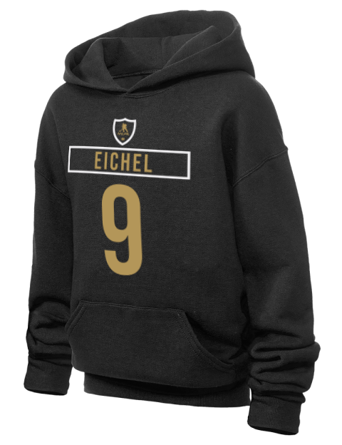 Away Jersey Jack Eichel Youth Hooded Sweatshirt | Swagsta