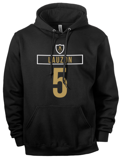 Away Jersey Jeremy Lauzon Eco Premium Unisex Hooded Sweatshirt | Swagsta