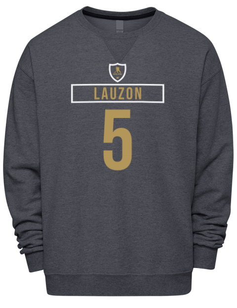 Away Jersey Jeremy Lauzon Premium Unisex Crewneck Sweatshirt | Swagsta
