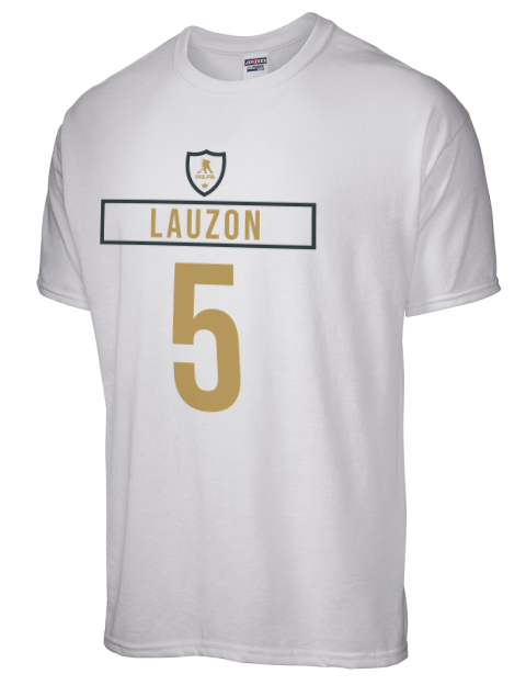 Home Jersey Jeremy Lauzon Dri-Power Unisex T-Shirt | Swagsta