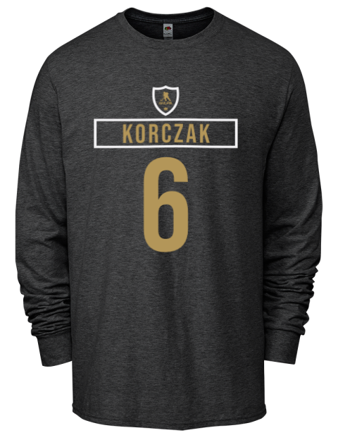 Away Jersey Kaedon Korczak Men's Long-Sleeve T-Shirt | Swagsta