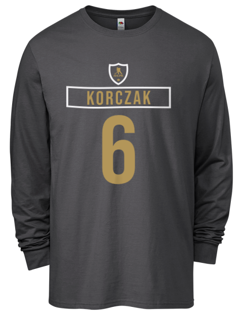 Away Jersey Kaedon Korczak Men's Long-Sleeve T-Shirt | Swagsta