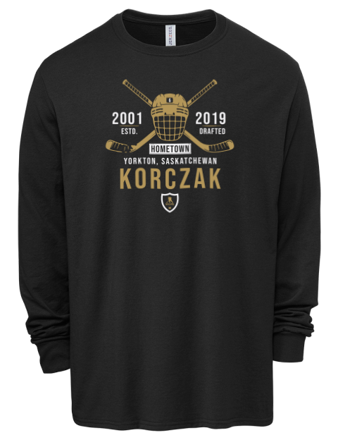 Heritage Kaedon Korczak Men's Premium Blend Long Sleeve-T-Shirt | Swagsta