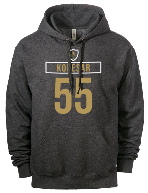 Away Jersey Keegan Kolesar Eco Premium Unisex Hooded Sweatshirt | Swagsta