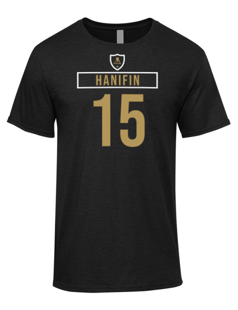 Away Jersey Noah Hanifin Premium Ring-Spun Cotton Unisex T-Shirt | Swagsta