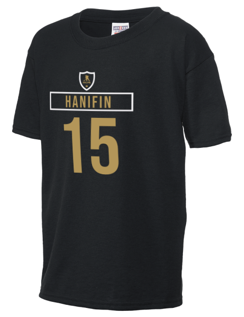 Away Jersey Noah Hanifin Youth T-Shirt | Swagsta
