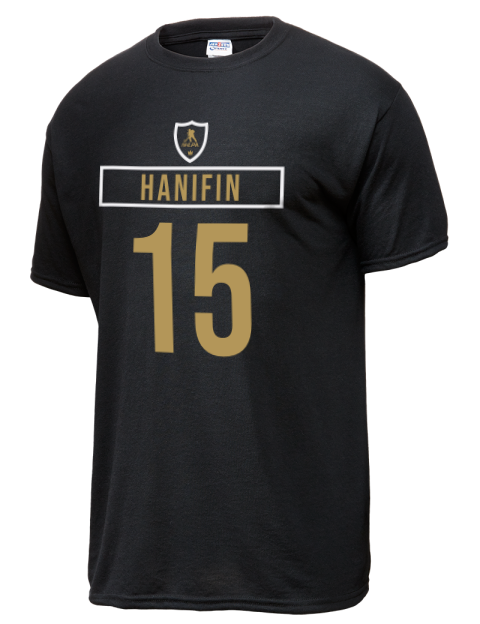 Away Jersey Noah Hanifin Dri-Power Unisex T-Shirt | Swagsta