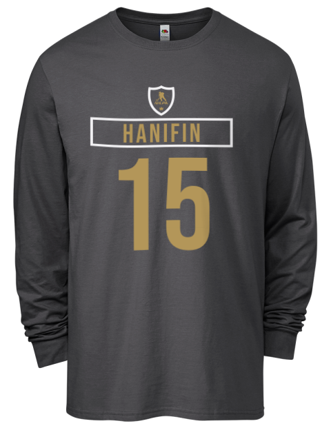 Away Jersey Noah Hanifin Men's Long-Sleeve T-Shirt | Swagsta