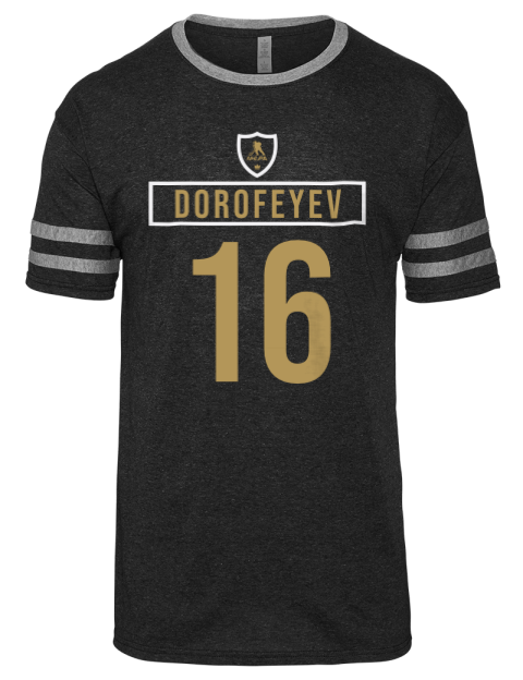 Away Jersey Pavel Dorofeyev Men's Tri-Blend T-Shirt | Swagsta