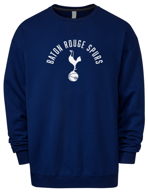 Arched Baton Rouge Spurs Premium Unisex Crewneck Sweatshirt | Swagsta