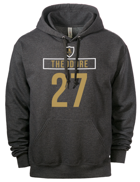 Away Jersey Shea Theodore Eco Premium Unisex Hooded Sweatshirt | Swagsta