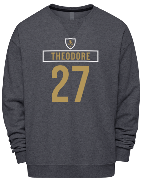Away Jersey Shea Theodore Premium Unisex Crewneck Sweatshirt | Swagsta