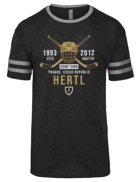 Heritage Tomas Hertl Men's Tri-Blend T-Shirt | Swagsta