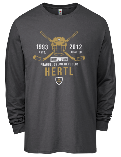 Heritage Tomas Hertl Men's Long-Sleeve T-Shirt | Swagsta