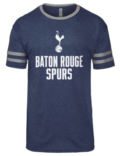 Full Stack Baton Rouge Spurs Men's Tri-Blend T-Shirt | Swagsta