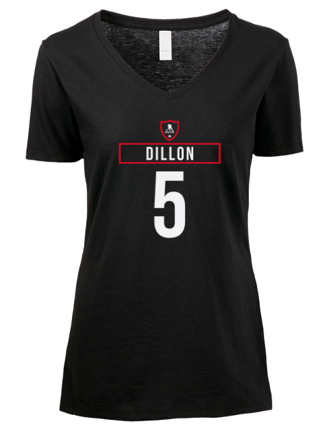 Away Jersey Brenden Dillon Premium Ladies V-Neck T-Shirt | Swagsta