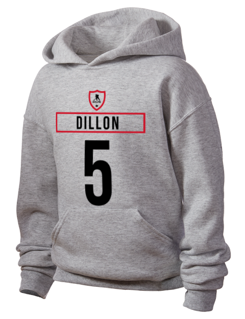 Home Jersey Brenden Dillon Youth Hooded Sweatshirt | Swagsta