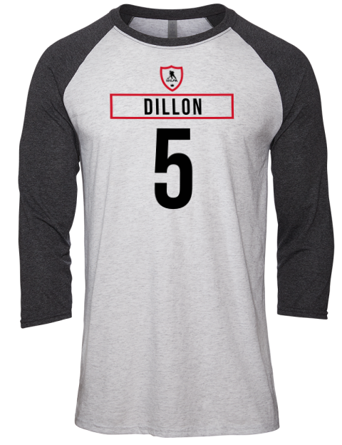 Home Jersey Brenden Dillon Unisex Premium Three-Quarter Raglan T-Shirt | Swagsta