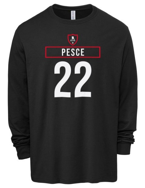 Away Jersey Brett Pesce Men's Premium Blend Long Sleeve-T-Shirt | Swagsta