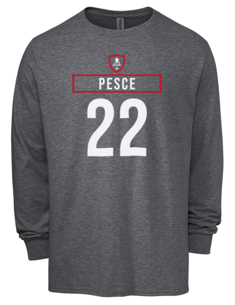 Away Jersey Brett Pesce Men's Premium Blend Long Sleeve-T-Shirt | Swagsta