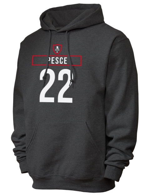 Away Jersey Brett Pesce Unisex Hooded Sweatshirt | Swagsta