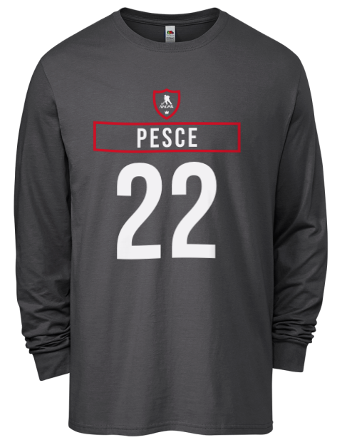 Away Jersey Brett Pesce Men's Long-Sleeve T-Shirt | Swagsta