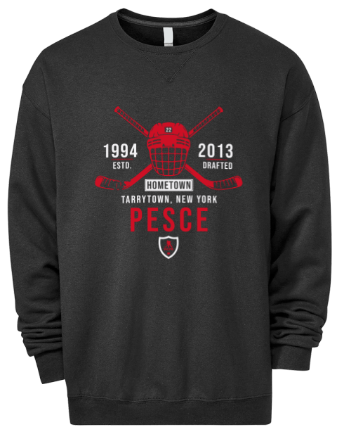 Heritage Brett Pesce Premium Unisex Crewneck Sweatshirt | Swagsta