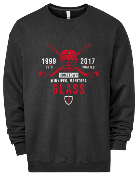 Heritage Cody Glass Premium Unisex Crewneck Sweatshirt | Swagsta