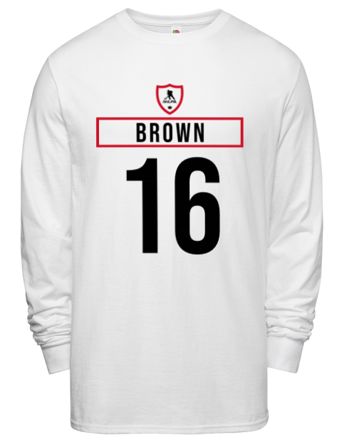 Home Jersey Connor Brown Men's Long-Sleeve T-Shirt | Swagsta