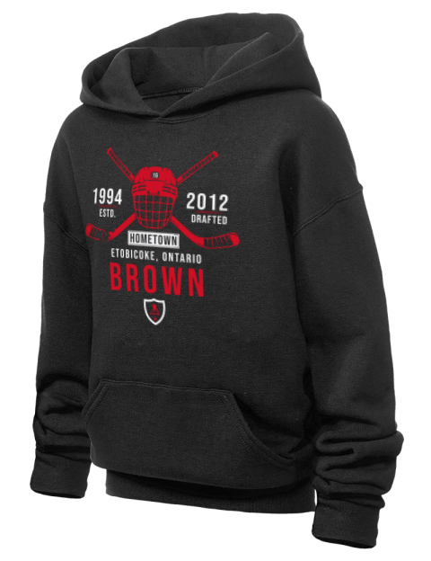 Heritage Connor Brown Youth Hooded Sweatshirt | Swagsta