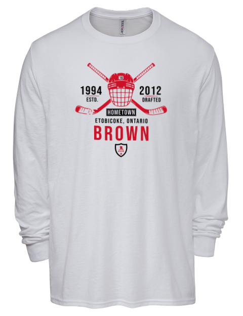 Classic Heritage Connor Brown Men's Premium Blend Long Sleeve-T-Shirt | Swagsta
