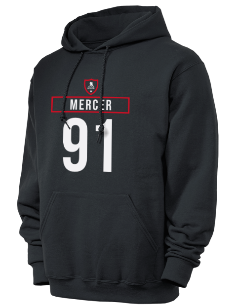 Away Jersey Dawson Mercer Unisex Hooded Sweatshirt | Swagsta