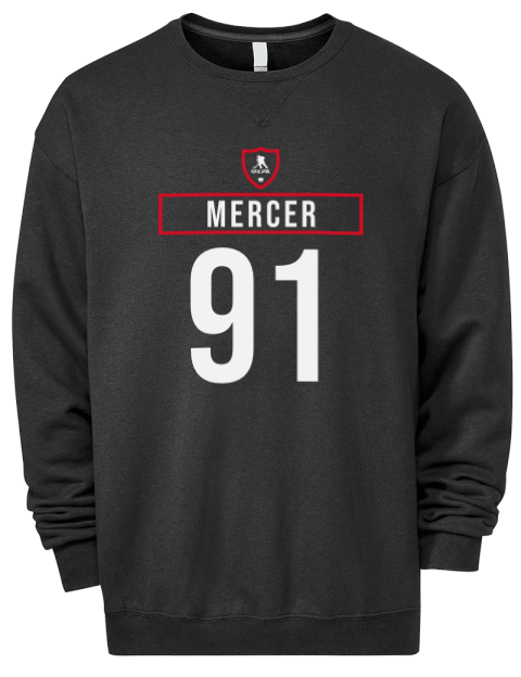 Away Jersey Dawson Mercer Premium Unisex Crewneck Sweatshirt | Swagsta