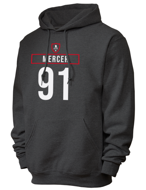 Away Jersey Dawson Mercer Unisex Hooded Sweatshirt | Swagsta
