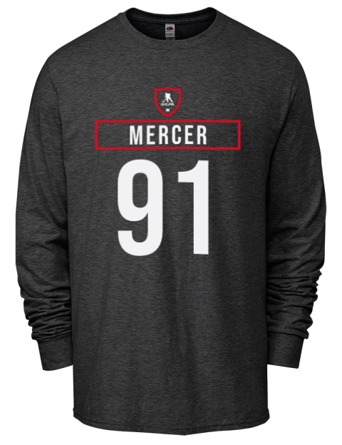 Away Jersey Dawson Mercer Men's Long-Sleeve T-Shirt | Swagsta