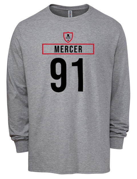 Home Jersey Dawson Mercer Men's Premium Blend Long Sleeve-T-Shirt | Swagsta