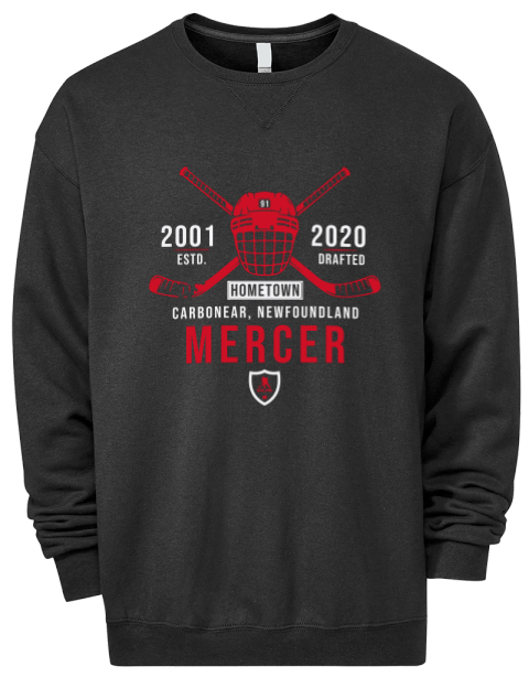 Heritage Dawson Mercer Premium Unisex Crewneck Sweatshirt | Swagsta