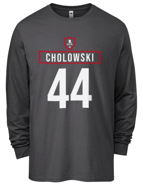 Away Jersey Dennis Cholowski Men's Long-Sleeve T-Shirt | Swagsta