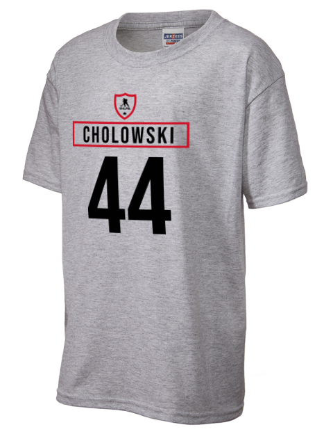 Home Jersey Dennis Cholowski Youth T-Shirt | Swagsta