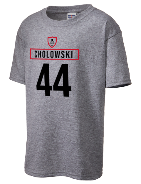 Home Jersey Dennis Cholowski Youth T-Shirt | Swagsta