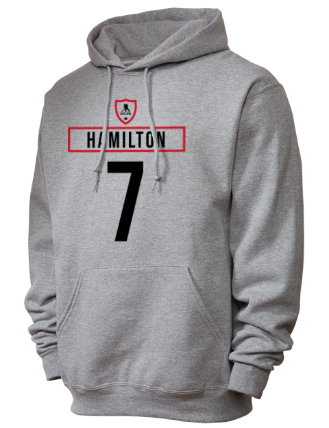 Home Jersey Dougie Hamilton Unisex Hooded Sweatshirt | Swagsta